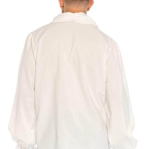 NEW Leg Avenue Mens Ruffle Front Costume Shirt - Picture 4 of 5